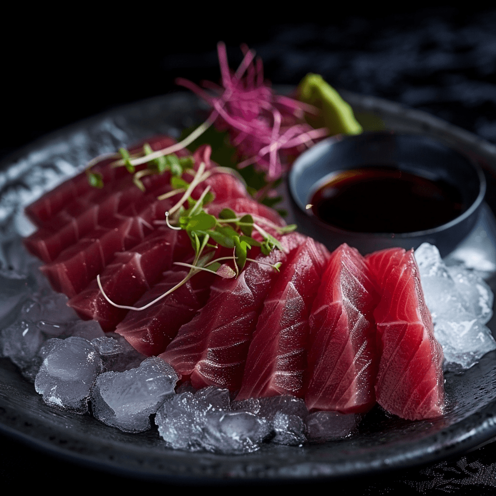 Thunfisch Sashimi